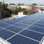 Impianto fotovoltaico su pensilina